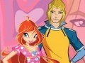 Játék Winx Love: Round Puzzle - Happy Valentine`s Day