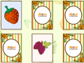 Játék Fruits Memory