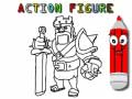 Játék Back To School: Action Figure Coloring