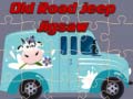 Játék Old Road Jeep Jigsaw