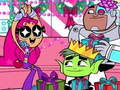 Játék Teen Titans Christmas Stars