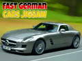 Játék Fast German Cars Jigsaw