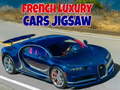 Játék French Luxury Cars Jigsaw