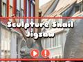 Játék Sculpture Snail Jigsaw