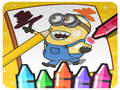 Játék Coloring Minion Раскраска Миньон