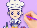 Játék Coloring Book: Chef