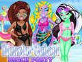 Játék Monster School Beach Party