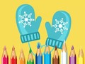Játék Coloring Book: Cute Winter Clothes