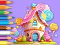 Játék Coloring Book: Lollipop House