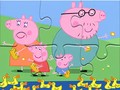 Játék Jigsaw Puzzle: Peppa Pig Feed Ducks