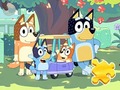 Játék Jigsaw Puzzle: Bluey Family
