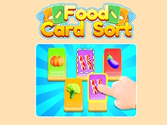 Játék Food Card Sort