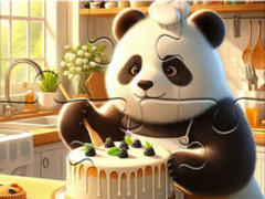 Játék Jigsaw Puzzle: Panda Baker