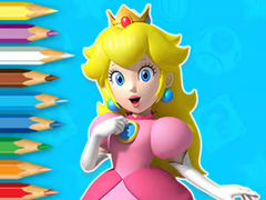 Játék Coloring Book: Young Princess Peach