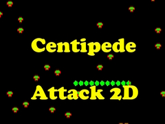 Játék Centipede Attack 2D