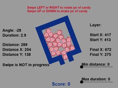 Játék Candy Shake Shake Gravity Puzzle