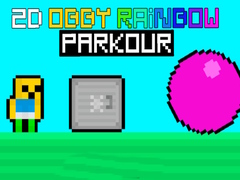 Játék 2D Obby Rainbow Parkour