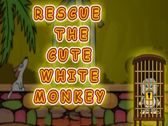 Játék Rescue the Cute White Monkey