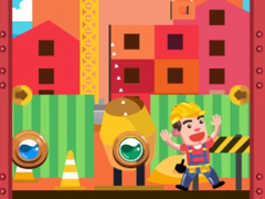Játék Construction Worker Bubble Shooter