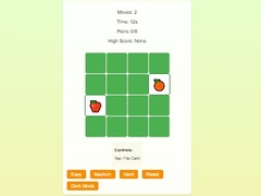 Játék Fruit Memory Match Brain Puzzle