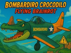 Játék Bombardiro Crocodilo Flying Brainrot