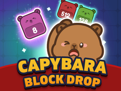 Játék Capybara Block Drop
