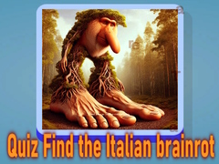 Játék Quiz Find the Italian brainrot 