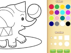 Játék Simple Animal Coloring Book for Kids