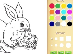 Játék Bunny Coloring Book For Kids