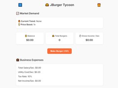 Játék Jburger Tycoon