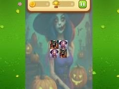 Játék Halloween Witch Memory Match