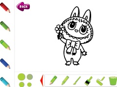 Játék Labubu Coloring Pages