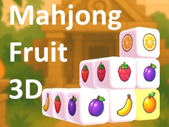 Játék Mahjong Fruit 3D