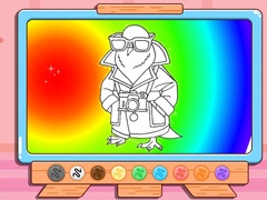 Játék Coloring Book: Spionero Golubiro