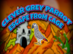 Játék Clever Grey Parrot Escape from Cage