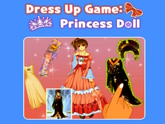 Játék Dress Up Game Princess Doll 2