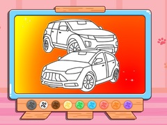 Játék Coloring Book: Sports Car