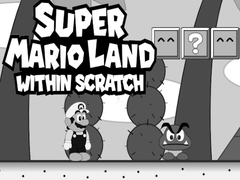 Játék Super Mario Land Within Scratch