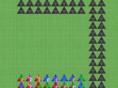 Játék Triminos Dominoes Triangles