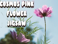 Játék Cosmos Pink Flower Jigsaw