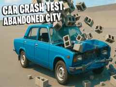 Játék Car Crash Test Abandoned City