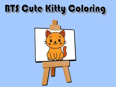 Játék BTS Cute Kitty Coloring