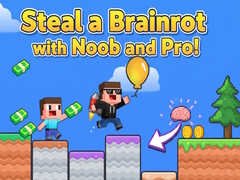 Játék Steal a Brainrot with Noob and Pro!