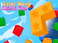 Játék Color Wood Animal Jam