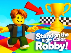 Játék Stand on the Right Color, Robby!