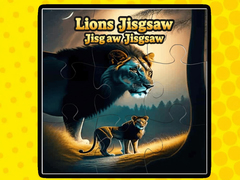 Játék Lions Jigsaw Jigsaw