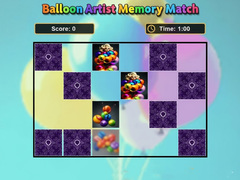 Játék Balloon Artist Memory Match