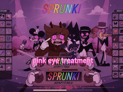 Játék Sprunki: Pink Eye Treatment