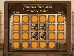 Játék Emperor Shah Jahan Memory Match