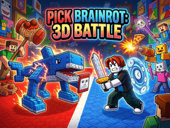 Játék Pick Brainrot: 3D Battle
